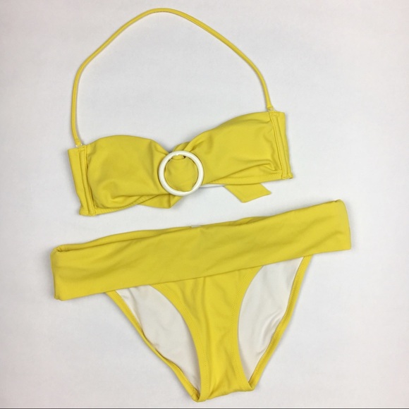 Victoria's Secret Other - Victoria’s Secret Swim Suit Bikini Yellow